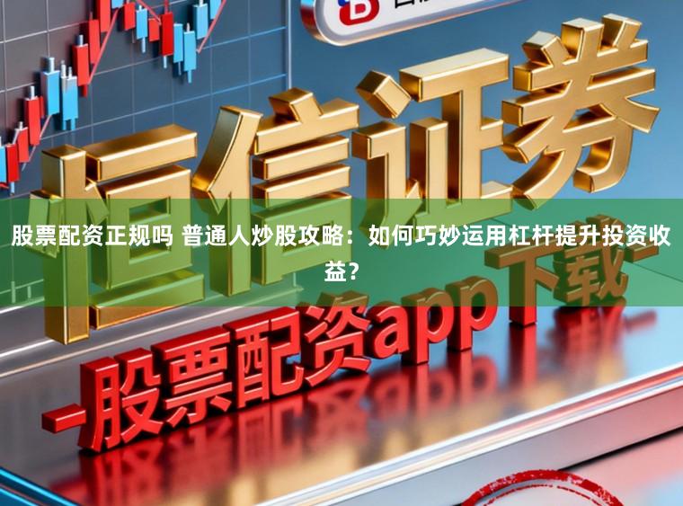 股票配资正规吗 普通人炒股攻略：如何巧妙运用杠杆提升投资收益？